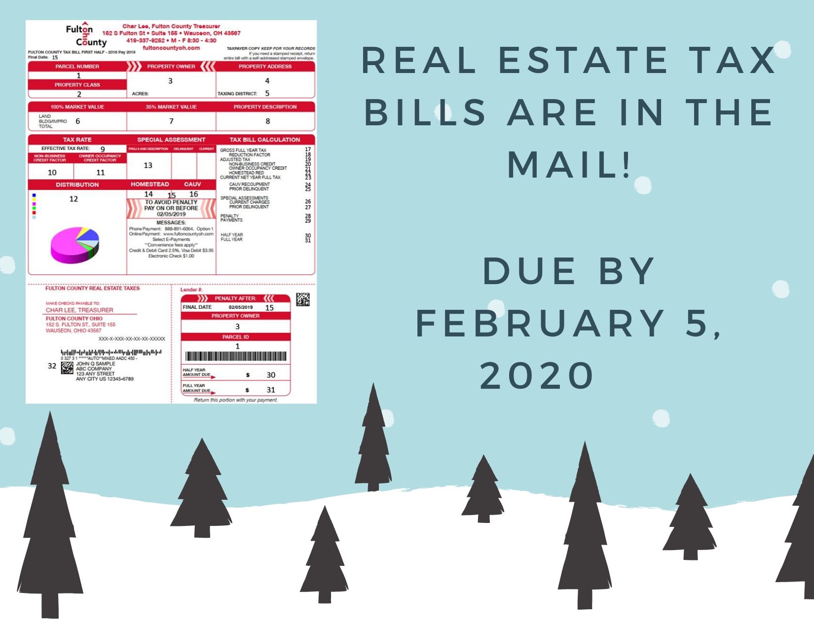 Real Estate Tax Bills