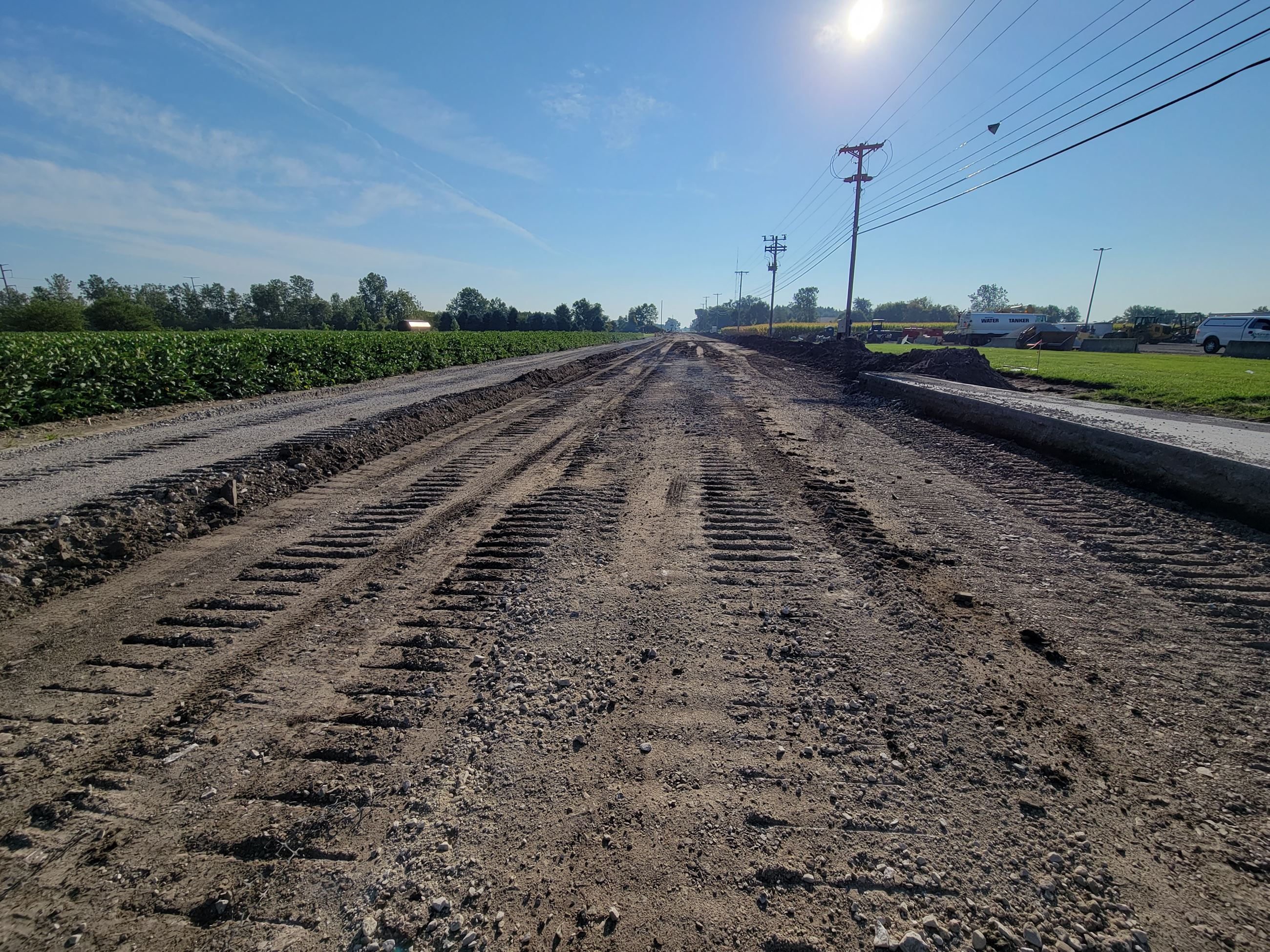 Road H Road Subgrade Preparation