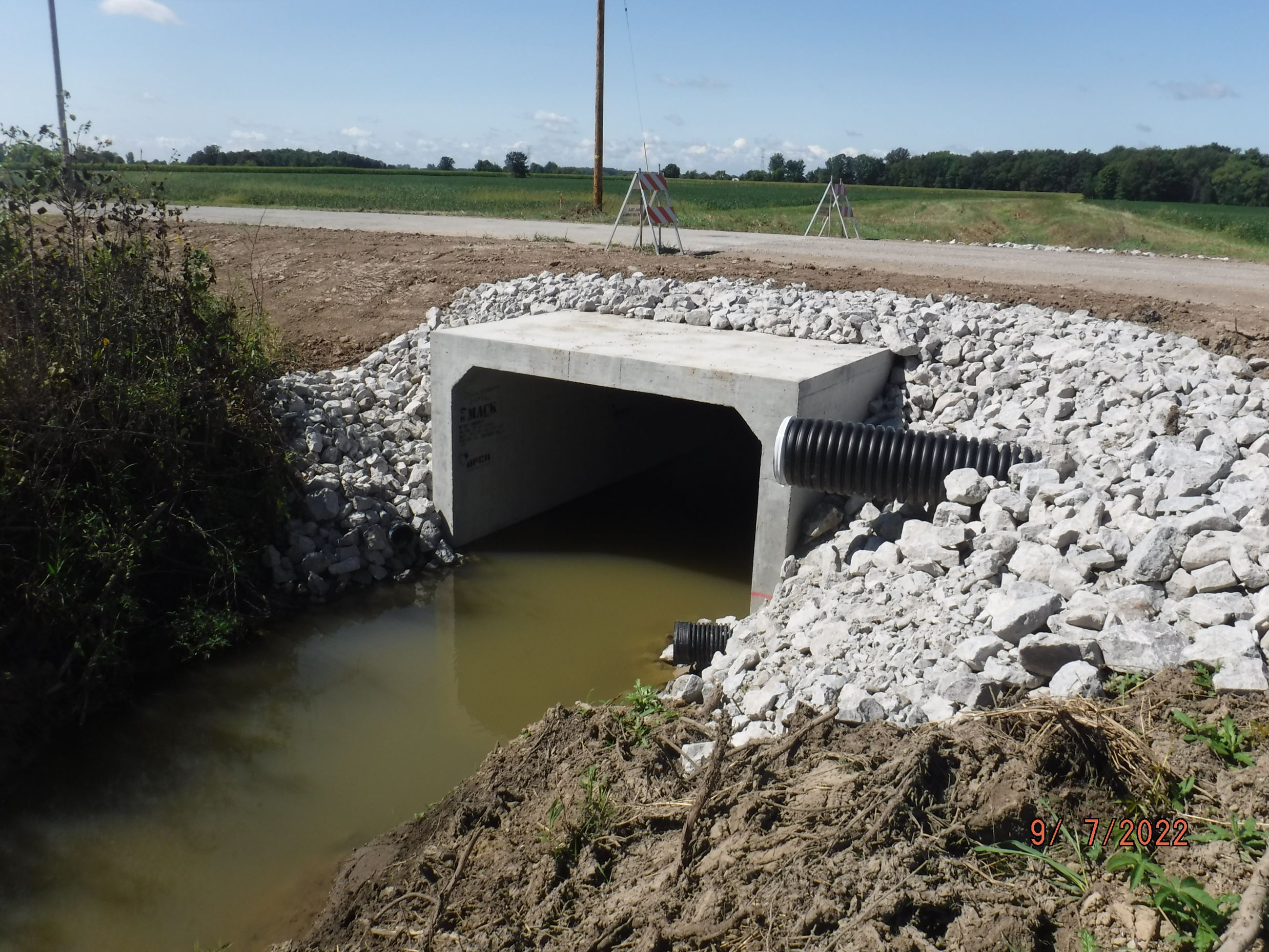 Culvert 2L.5 After Downstream View