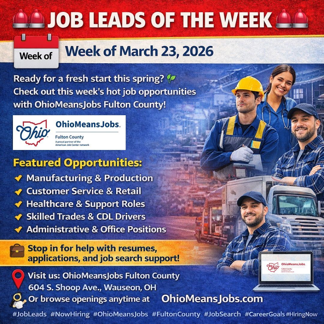 Job Leads for 03.23.2026