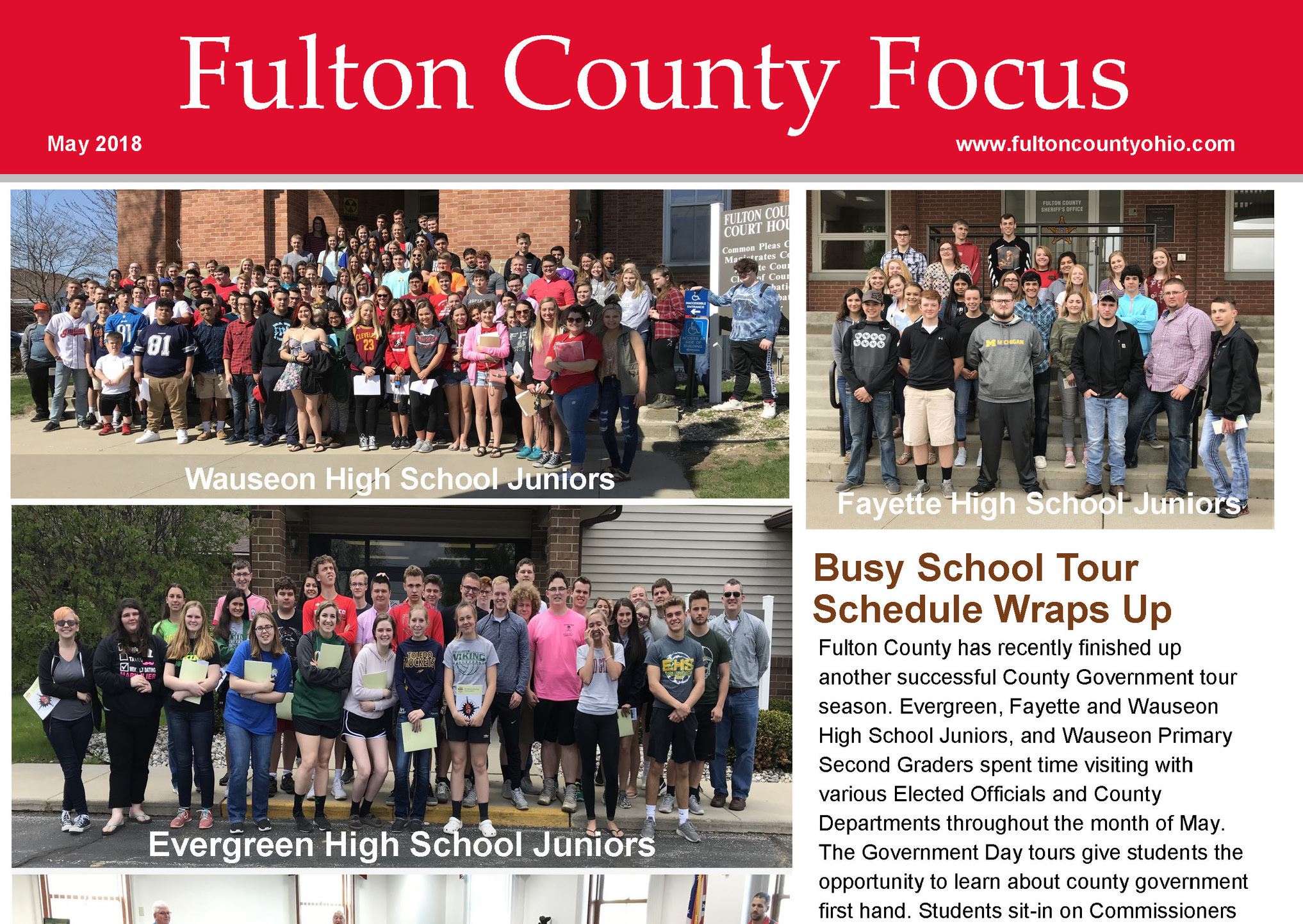 Fulton County Focus May 2018 Edition Promotional Flyer