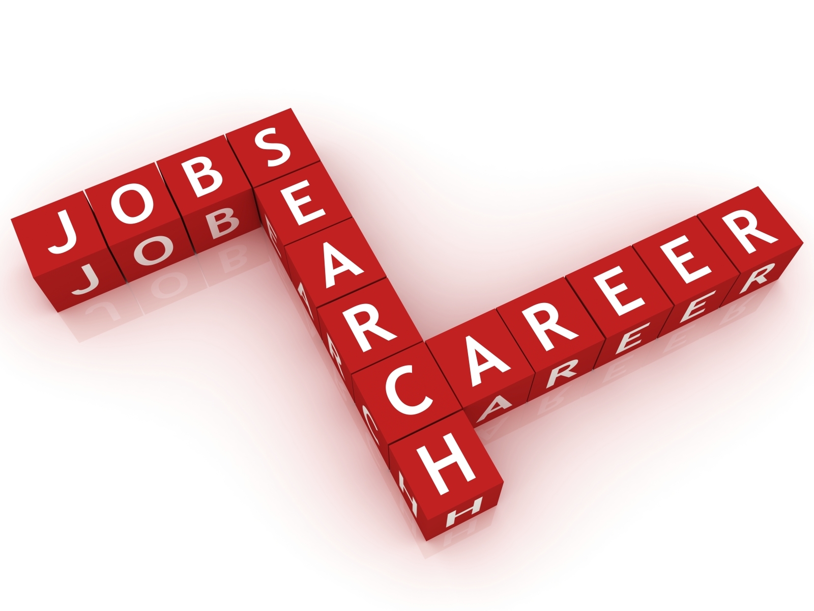Job-Search-Career- Red Blocks