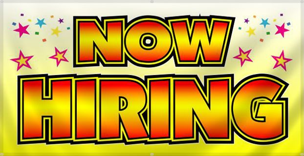 now hiring